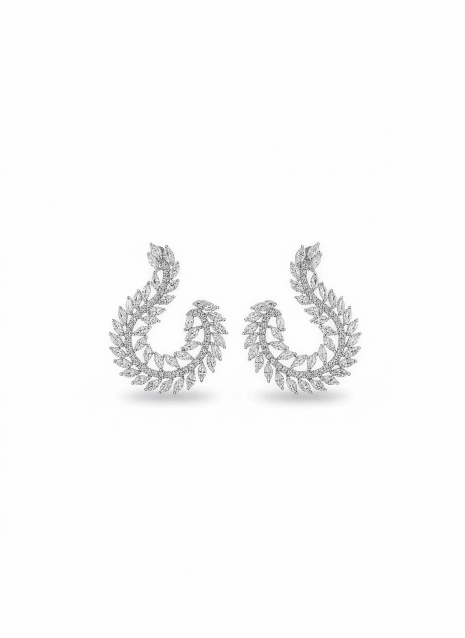 Laurel Arc Earrings - Aurensa Jewelry