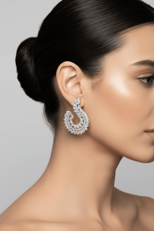 Laurel Arc Earrings - Aurensa Jewelry