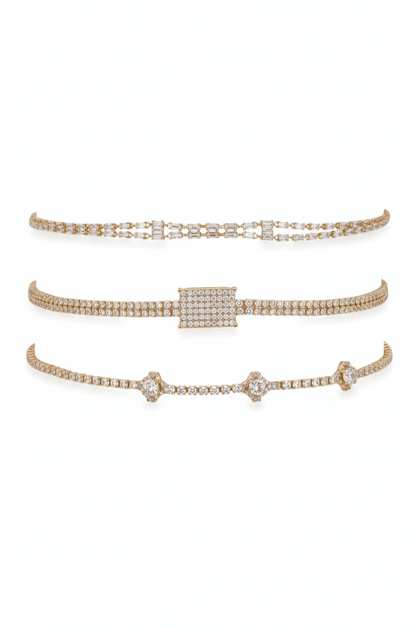 The Radiant Trio Bracelet - Aurensa Jewelry